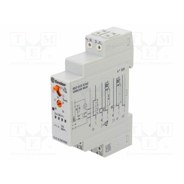 FINDER Staircase timer; for DIN rail