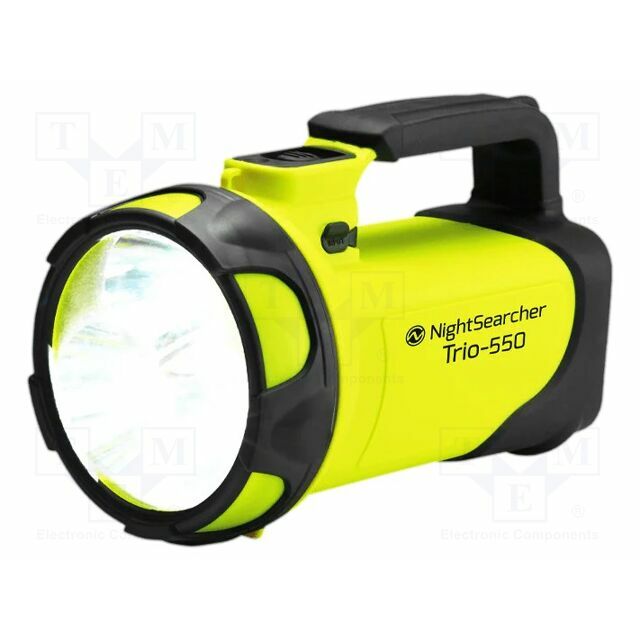 NightSearcher Lamp: working; IP54; 550lm; 15h