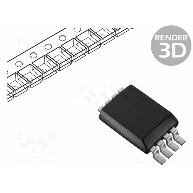 STMICROELECTRONICS IC: EEPROM memory; 1kbEEPROM; I2C