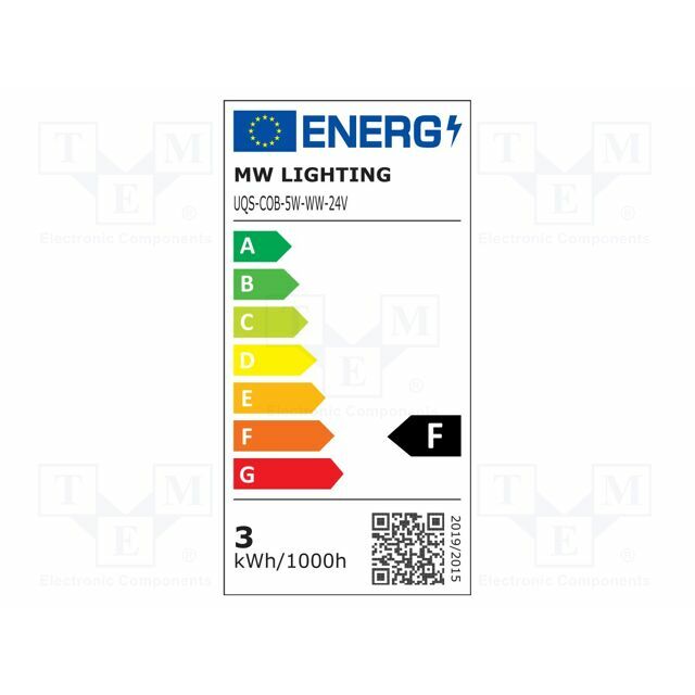 POS COB LED tape; white warm
