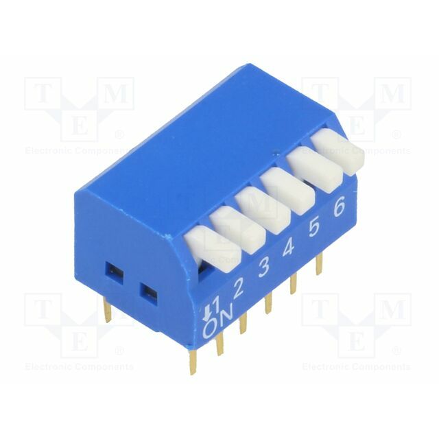 NINIGI Switch: DIP-SWITCH; Poles number: 6
