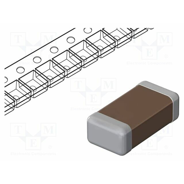 MURATA Capacitor: ceramic; MLCC; 22pF; 100V