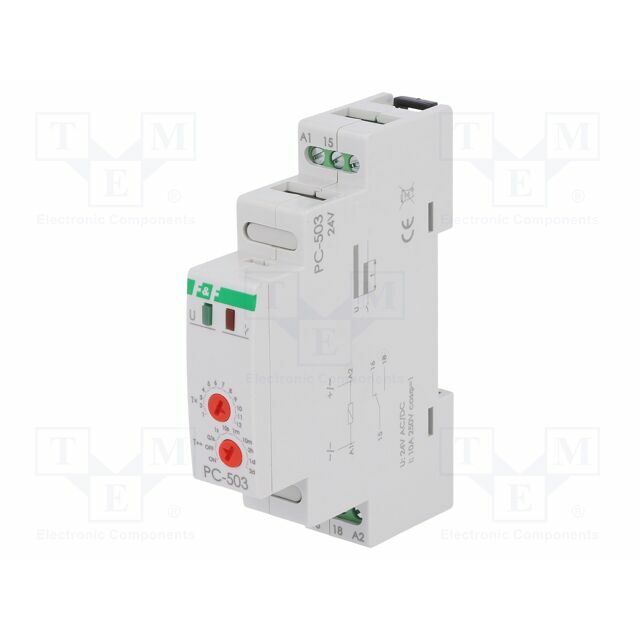 F&F Timer; 0,1÷1min; NO /