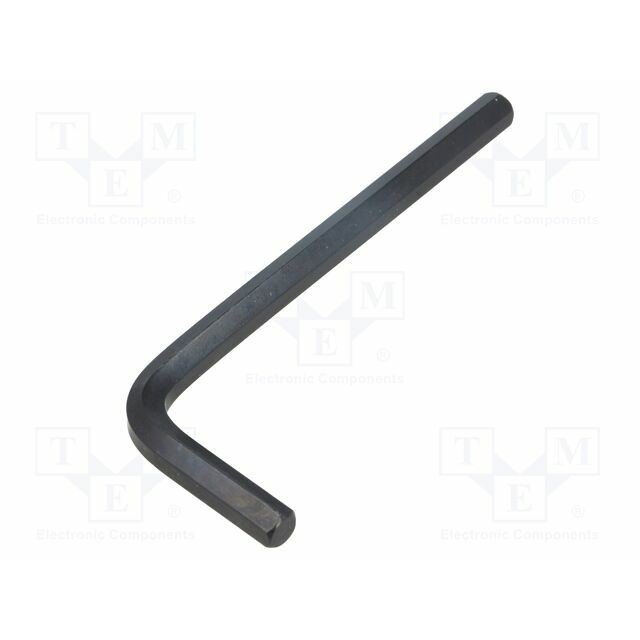 Wrench: hex key; HEX 6mm; Overall