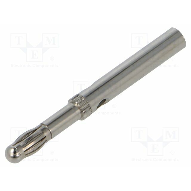 STAUBLI Laboratory connector: 4mm banana; plug