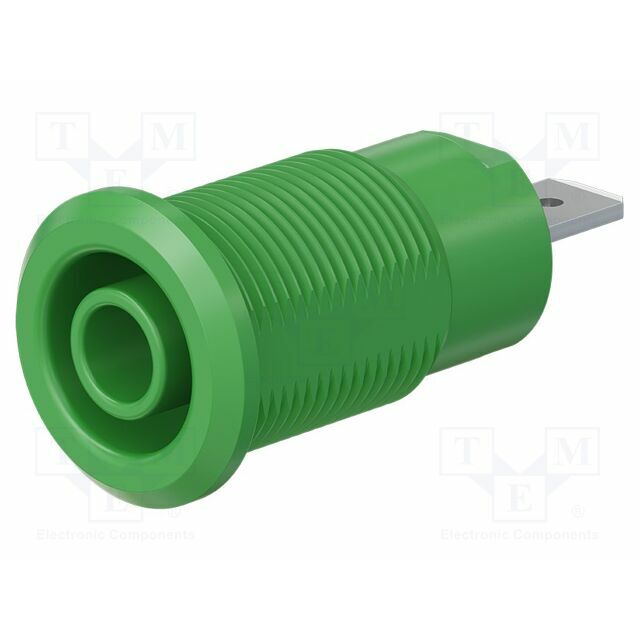 STAUBLI Laboratory connector: 4mm banana; socket