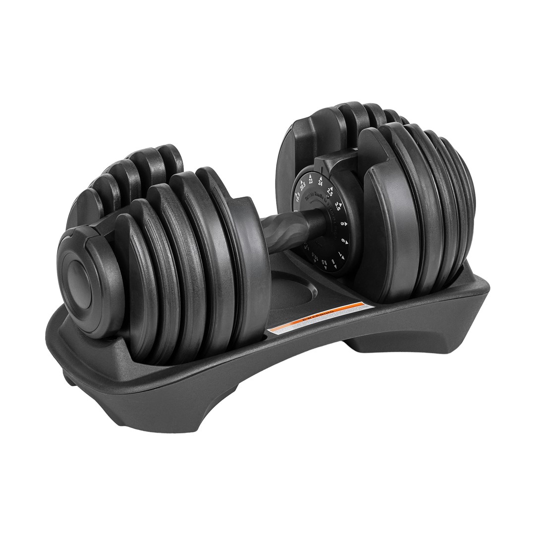 Cast iron dumbbell adjustable automatic 24