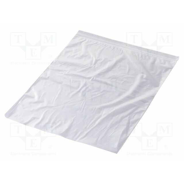 PLAST Self-seal bag; L: 450mm; Width:
