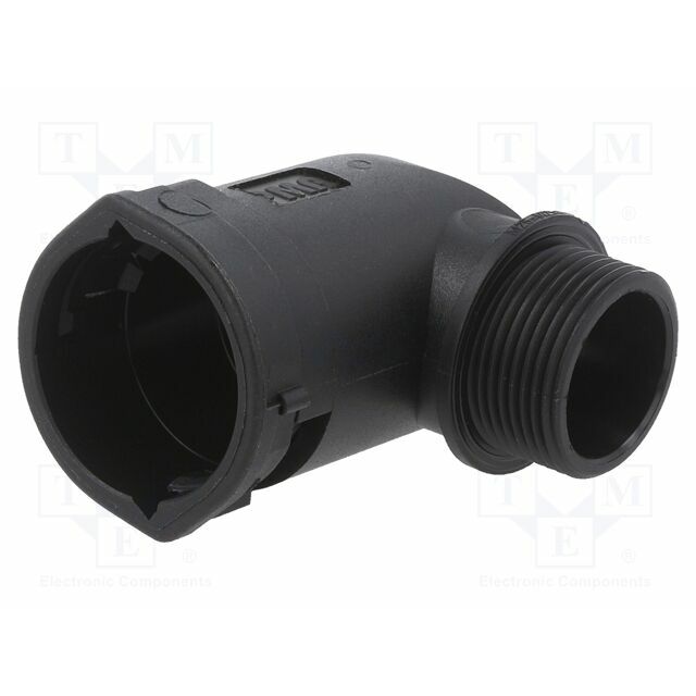 PMA 90° angled connector; Thread: metric