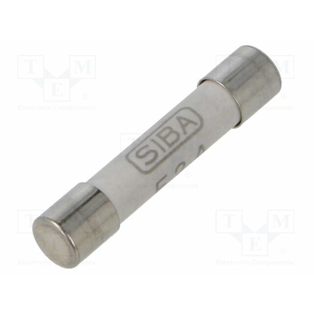 SIBA Fuse: fuse; 6.3x32mm; ceramic