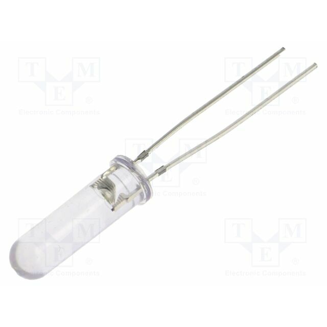 OPTOSUPPLY LED; white; 5mm; 3000÷4200mcd; 60°