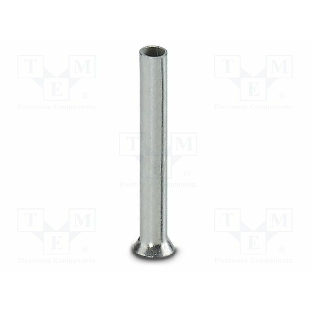 PHOENIX CONTACT Tip: bootlace ferrule; non-insulated