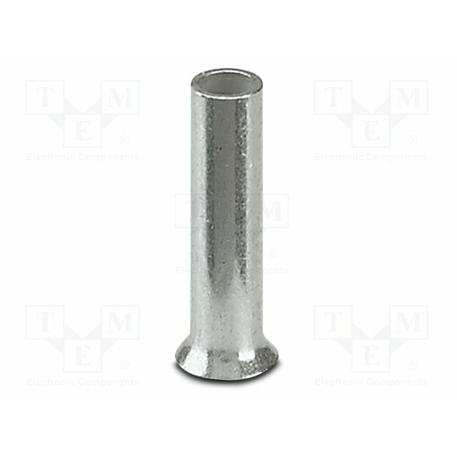 PHOENIX CONTACT Tip: bootlace ferrule; non-insulated