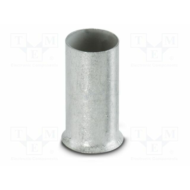 PHOENIX CONTACT Tip: bootlace ferrule; non-insulated