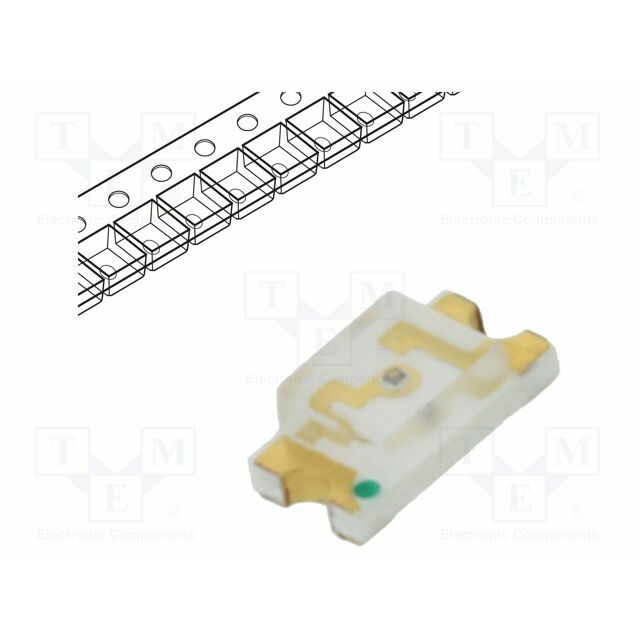 OPTOSUPPLY LED; white cold; SMD; Case
