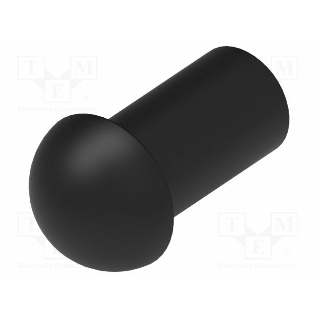 TE CONNECTIVITY Stopper; polyamide; black; Entrelec