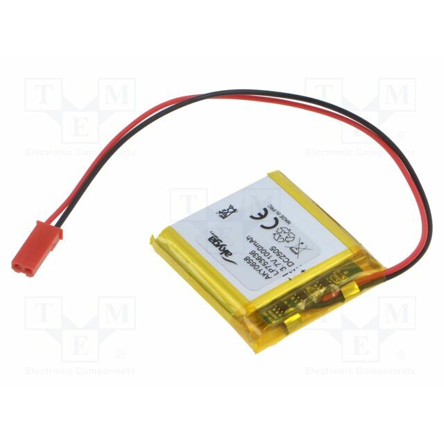 AKYGA BATTERY Re-battery: Li-Po; 1000mAh; 3
