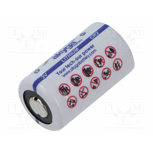AKYGA BATTERY Battery: lithium; CR2; 3V