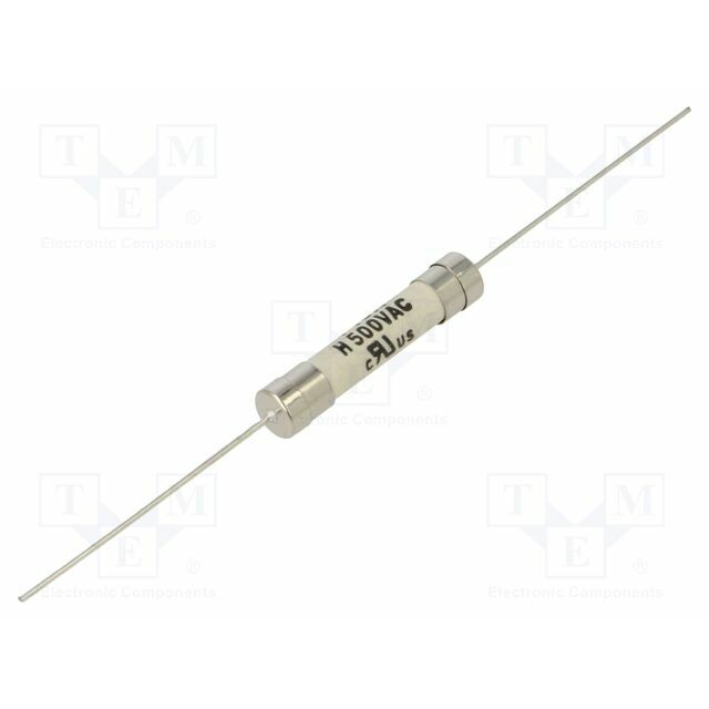 SCHURTER Fuse: fuse; ceramic,cylindrical; 10A