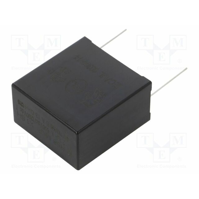KEMET Capacitor: polypropylene; X1; 2.2uF