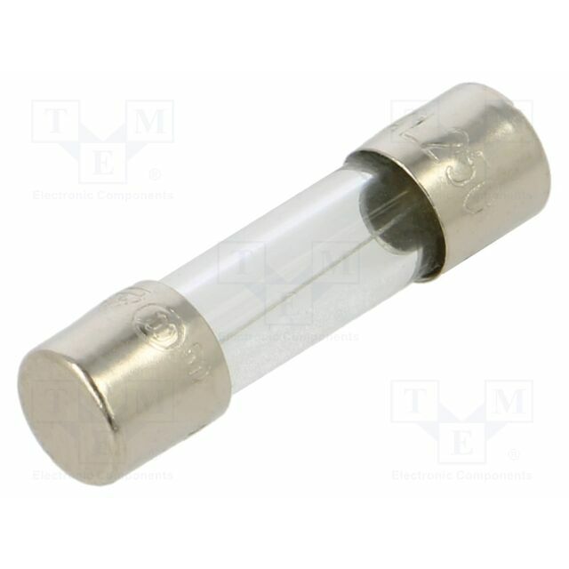 SCHURTER Fuse: fuse; 5.2x20mm; cylindrical