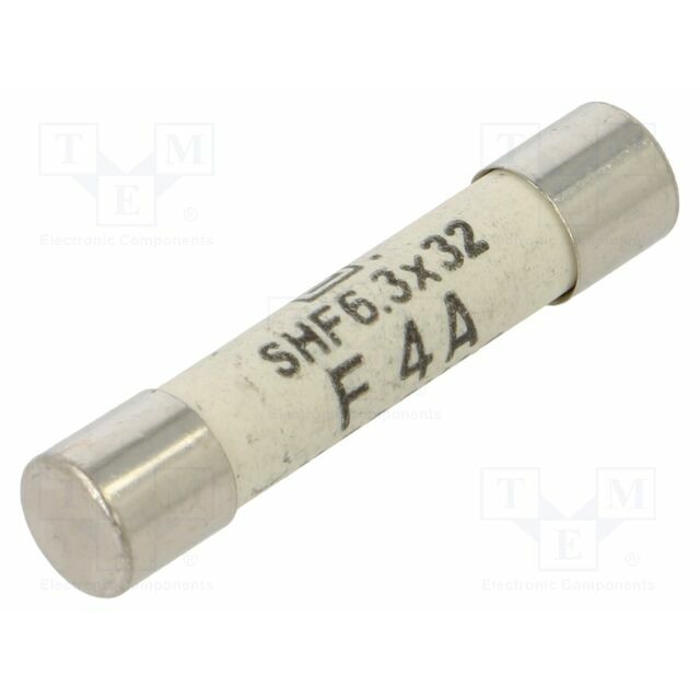 SCHURTER Fuse: fuse; 6.35x31.8mm