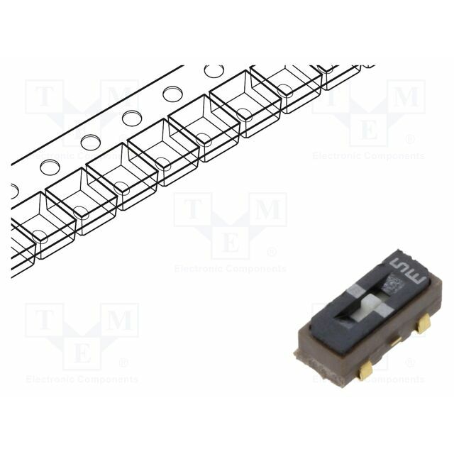 NIDEC COPAL ELECTRONICS Switch: slide; Pos:
