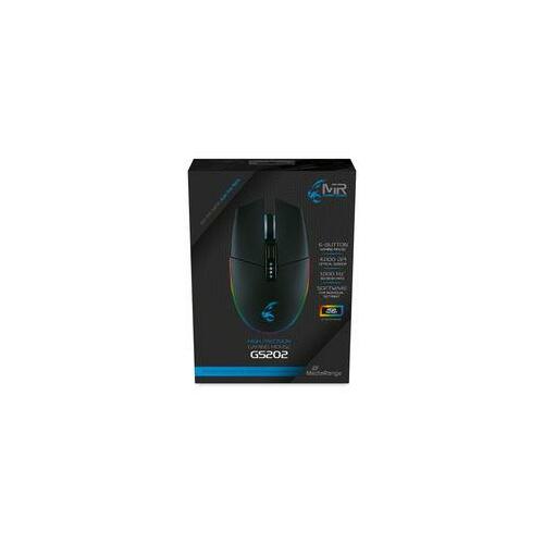 MOUSE USB OPTICAL BLACK/MRGS202 MEDIARANGE |