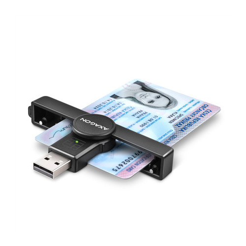 Axagon CRE-SMPA USB Smart Card Reader