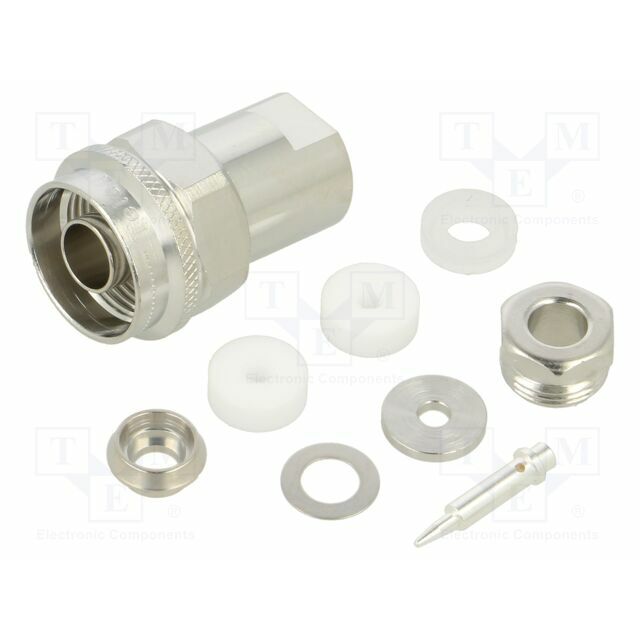 TELEGARTNER Connector: N; plug; straight; 50Ω