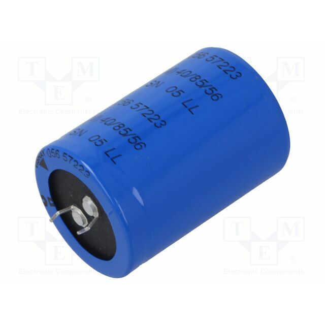 VISHAY Capacitor: electrolytic; SNAP-IN; 22mF; 40VDC