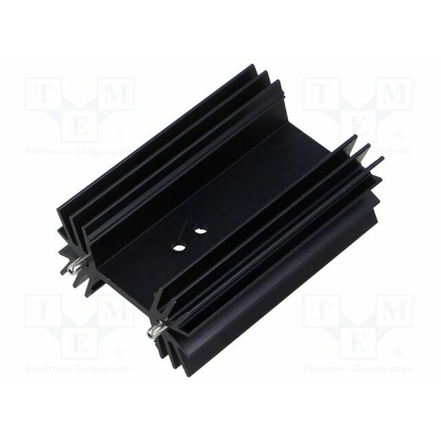 SEIFERT ELECTRONIC Heatsink: extruded; grilled; black