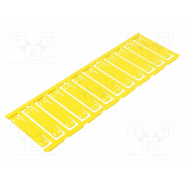 WEIDMÜLLER Label; 7÷40mm; polyamide 66; yellow