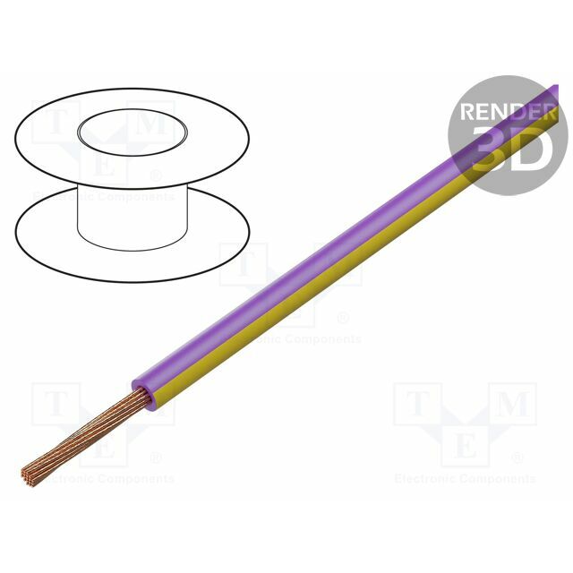 BQ CABLE Wire; H05V-K,LgY; stranded