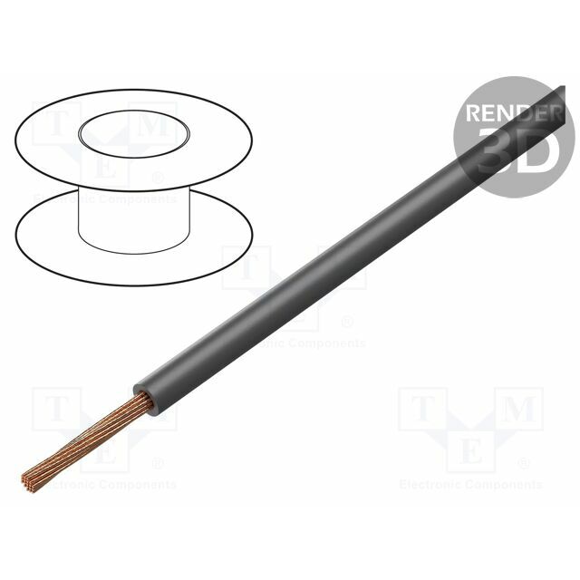 BQ CABLE Wire; H05V-K,LgY; stranded