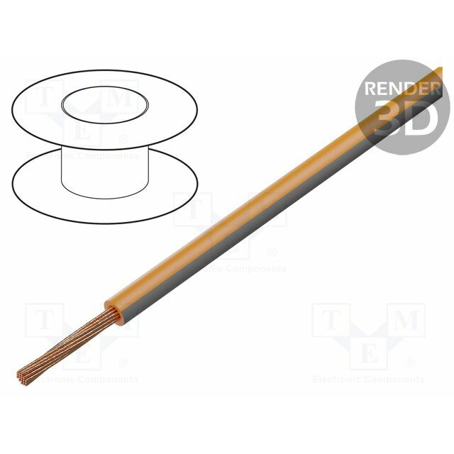 BQ CABLE Wire; H05V-K,LgY; stranded