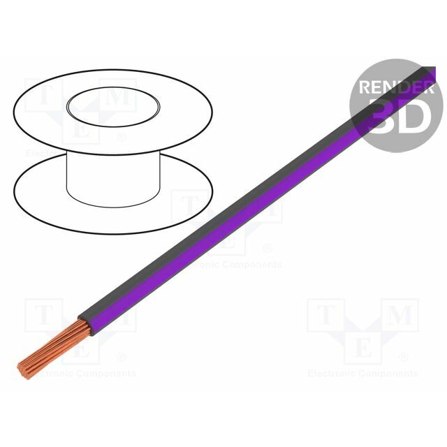 BQ CABLE Wire; H05V-K,LgY; stranded