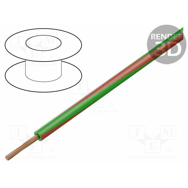 BQ CABLE Wire; H05V-K,LgY; stranded