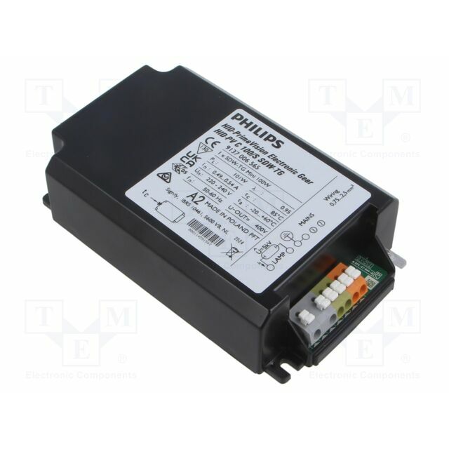 PHILIPS 220÷240VAC; 33A; HID; 100W; terminal