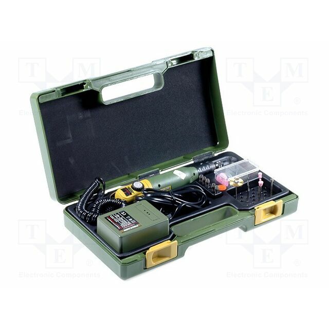PROXXON Drill with accessories; 40W; 12÷18VDC