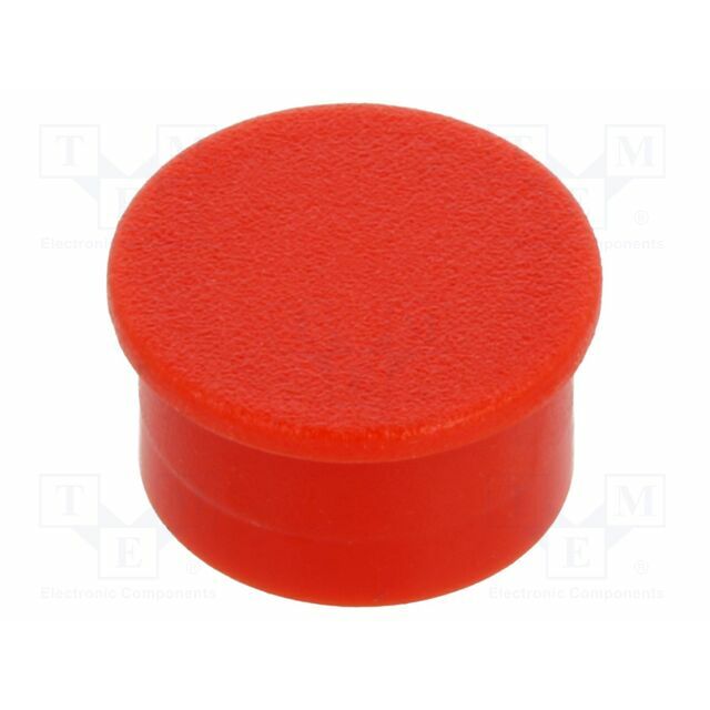 CLIFF Cap; thermoplastic; push-in; red |