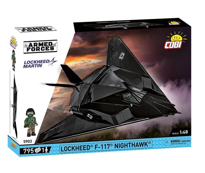 Cobi Klocki Blocks Lockheed F-117 Nighthawk