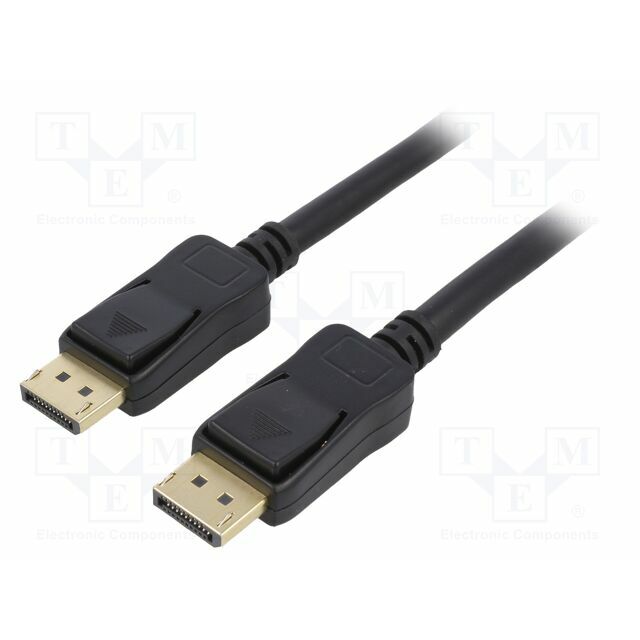 Cable; DisplayPort plug,both sides; 8K