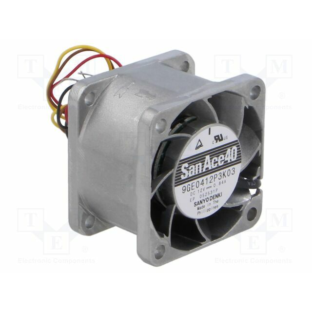 SANYO DENKI Fan: DC; 40x40x28mm; axial