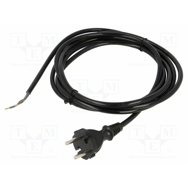 PLASTROL Cable; H05BQ-F; 2x1mm2; CEE 7/17