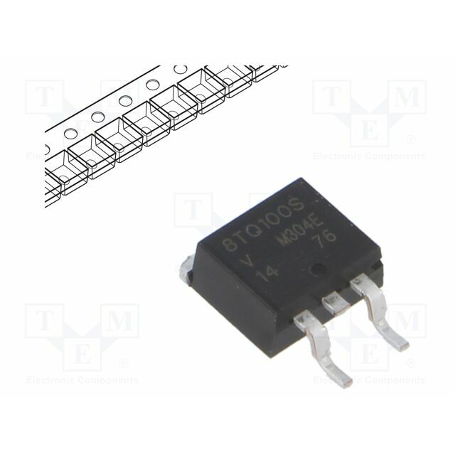 VISHAY Diode: Schottky rectifying; D2PAK,TO263AB