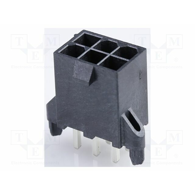 MOLEX Connector: wire-board; male; PIN: 6