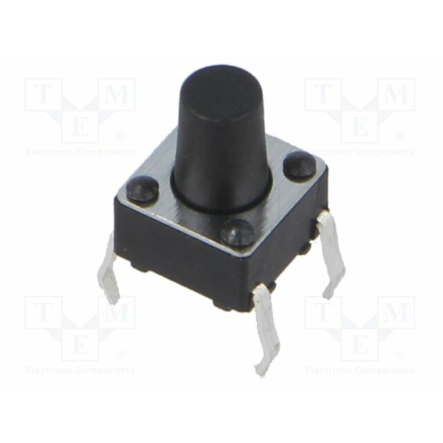 CONNFLY Microswitch TACT; SPST; Pos: 2
