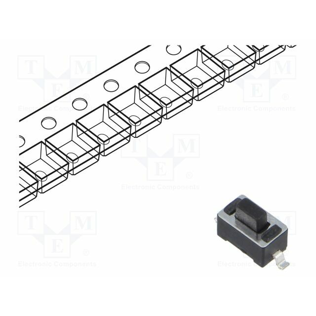 CONNFLY Microswitch TACT; SPST; Pos: 2