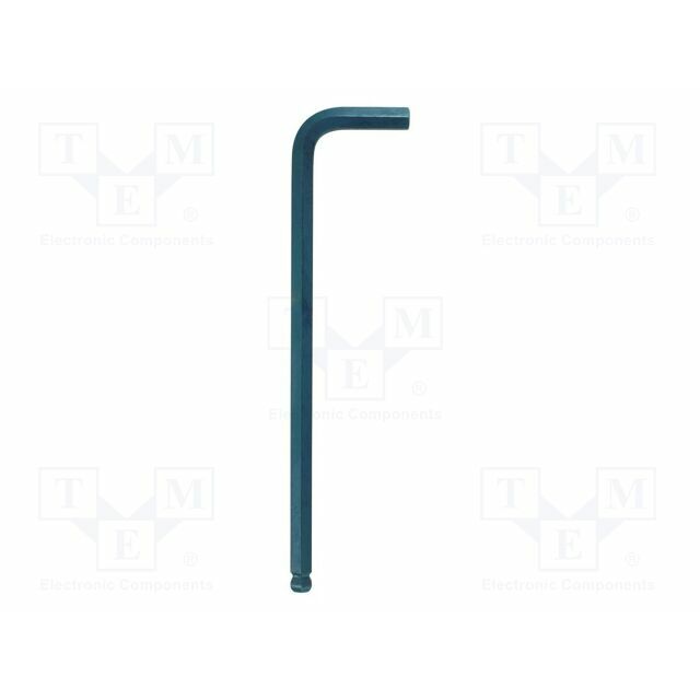 Wrench: hex key; inch,spherical; HEX